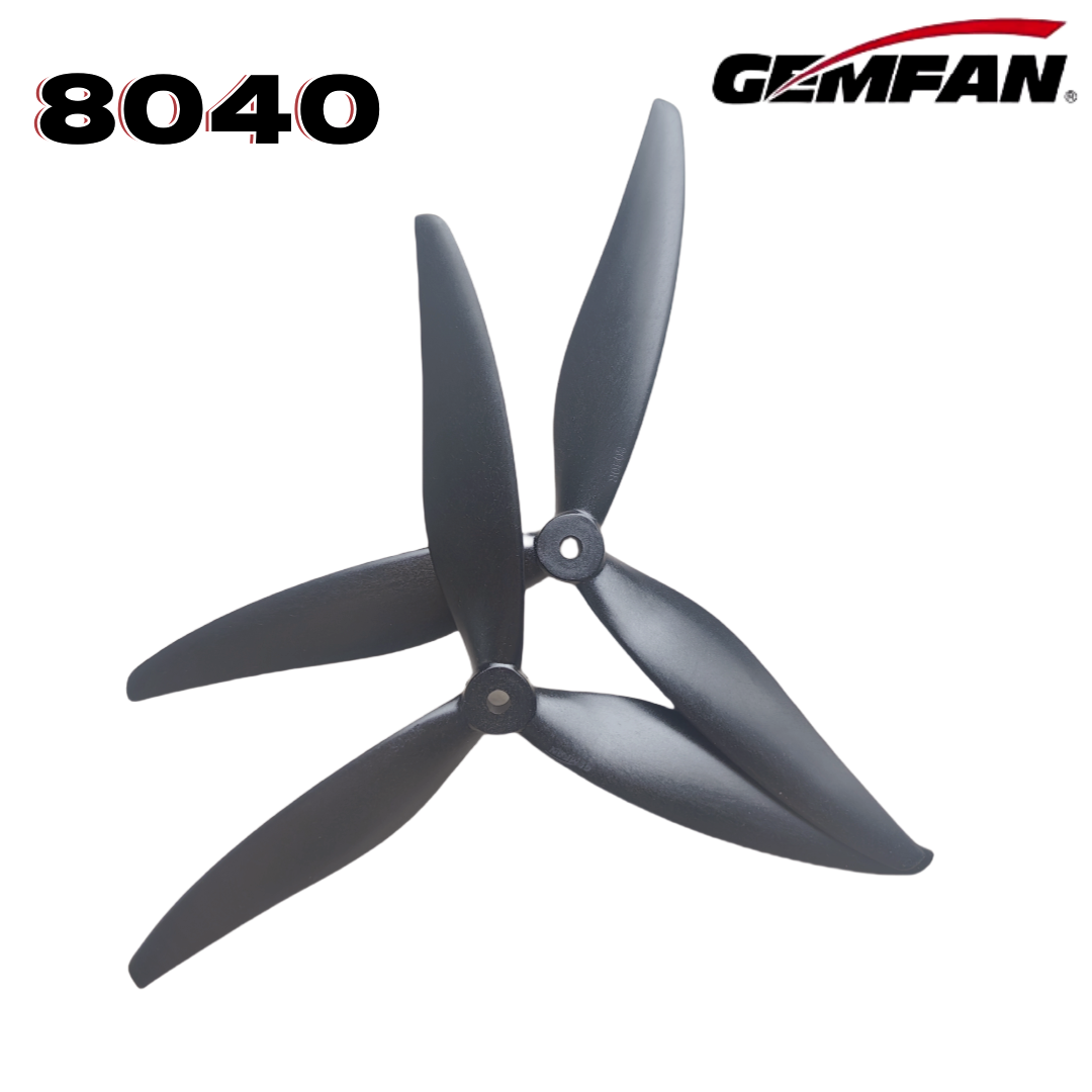 Plane Drone Rc - Gemfan 8040 8X4X3 3 pales 8