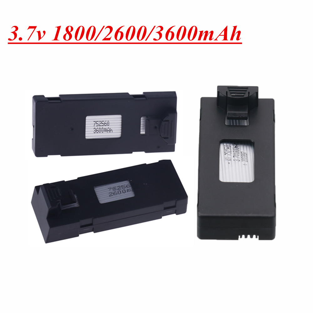 Drone Rc S1S - Pour E88 3.7V 3600/2600/1800mAh RC Drone