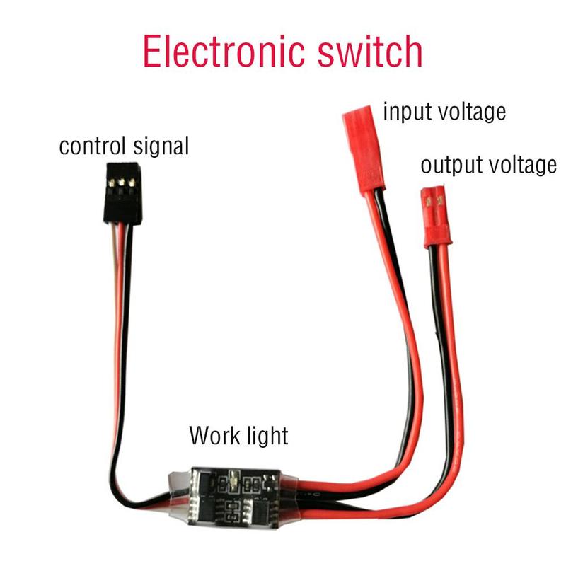 Drone Rc Signal - Interrupteur électronique télécommandé haute intensité 2-20A