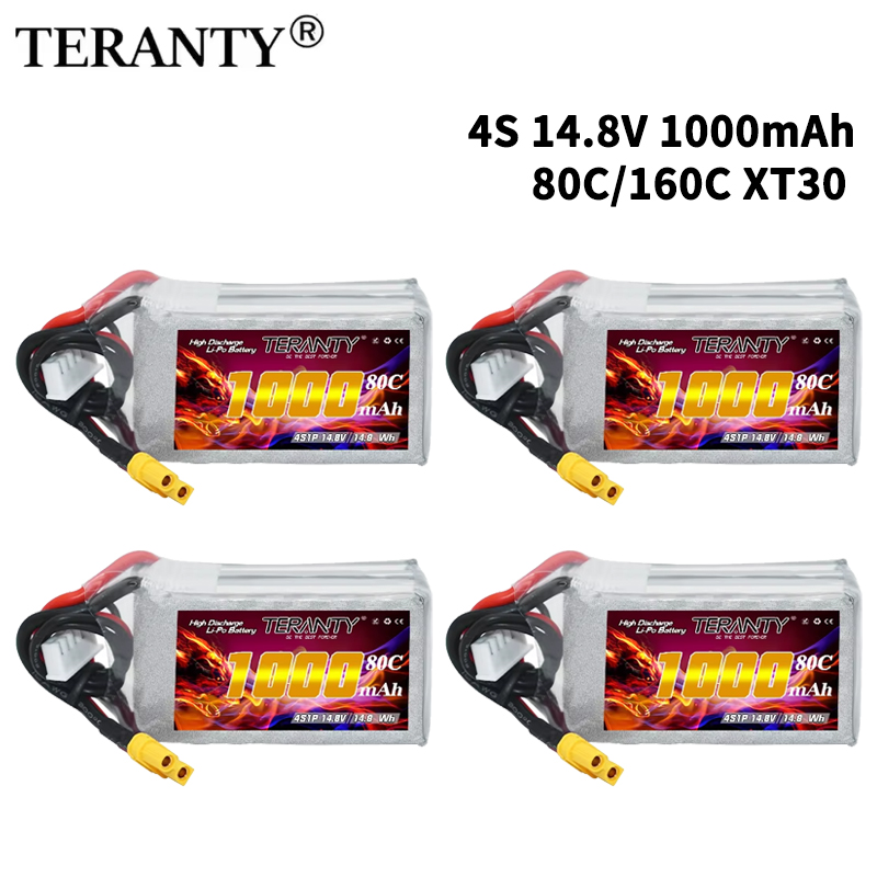 Drone Lipo Battery - Batterie Lipo TERANTY 4S 1000mAh 14.8V