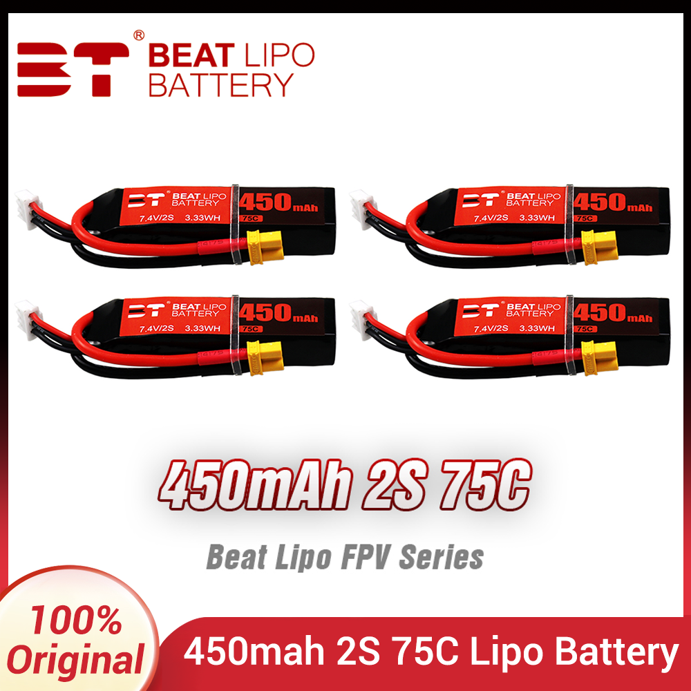 Drone Rc Link - BEAT 2S 7.4V 450mAh 75C batterie