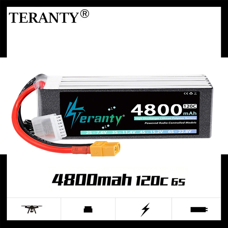 Drone Rc Link - Batterie Lipo TERANTY 6S 4800mAh 22.8V