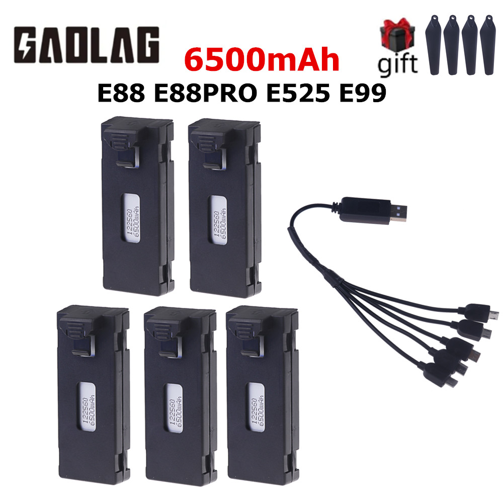 Drone Rc S1S - 3.7V 6500mAh Drones Batterie Pour LS-S1S