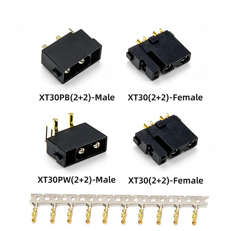 Drone Rc Link - 5 pièces Amass XT30(2+2)-F XT30PB(2+2)-M XT30PW(2+2)-M