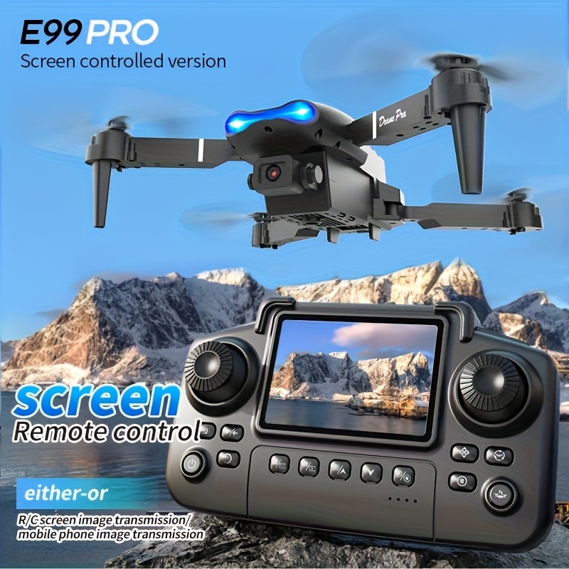 Drone Rc Helicopter With Camera - Drone pliable E99 PRO MAX avec