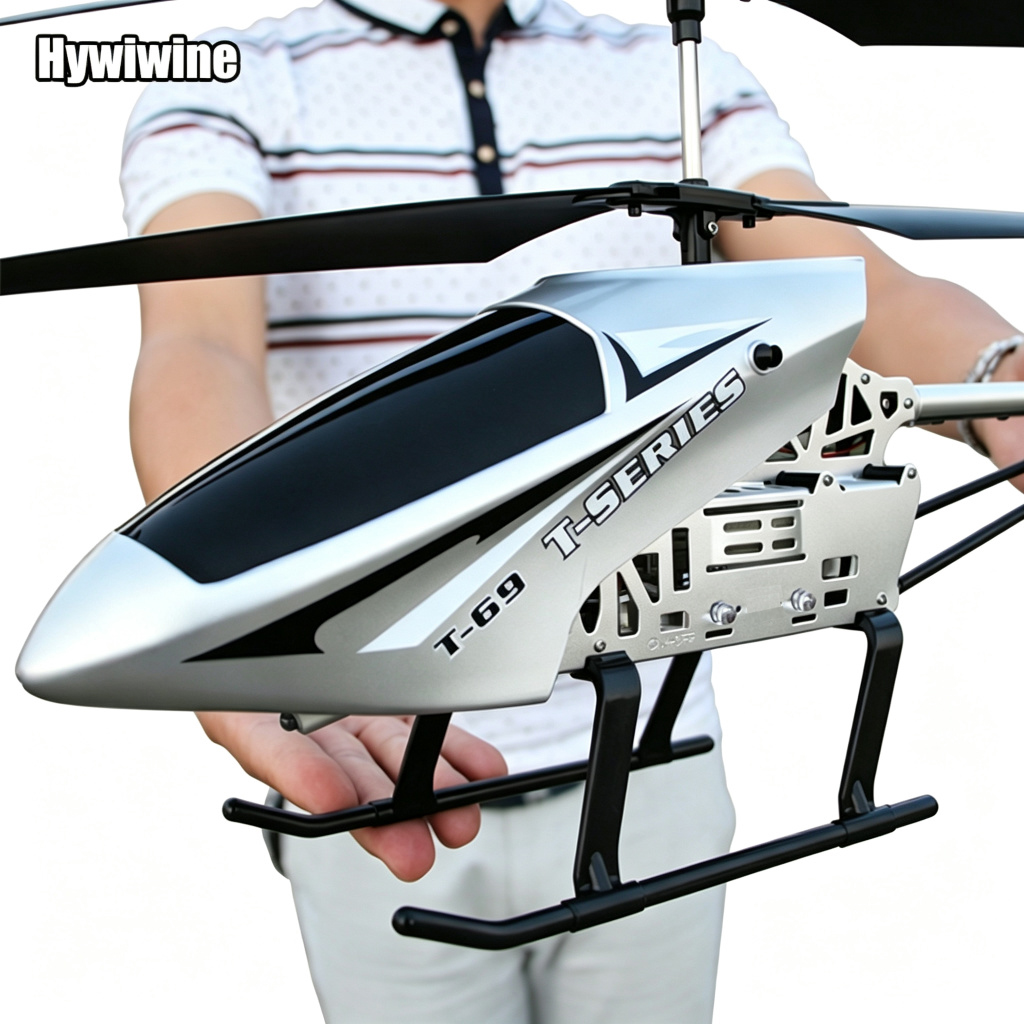 Drone Without Rc - Grand hélicoptère RC 3.5CH, avion télécommandé