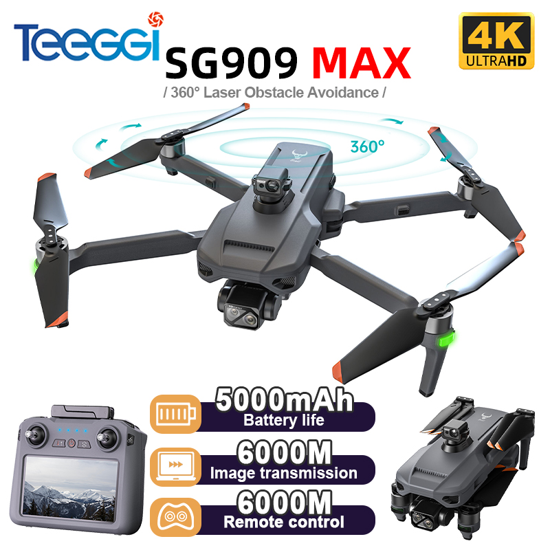 Drone Rc Helicopter With Camera - Drone GPS Teeggi SG909 MAX avec