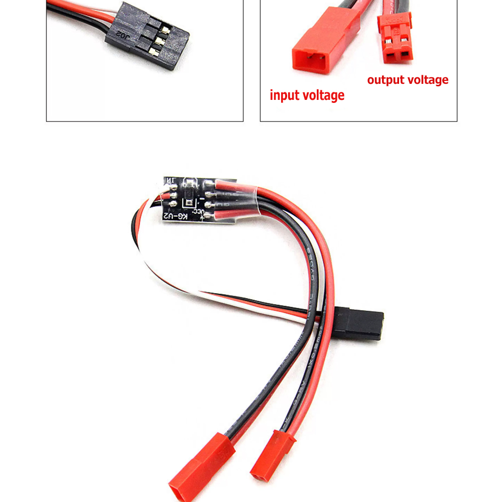 Drone Switch Rc - 2-20A Haute Courant Télécommande Électronique Commutateur
