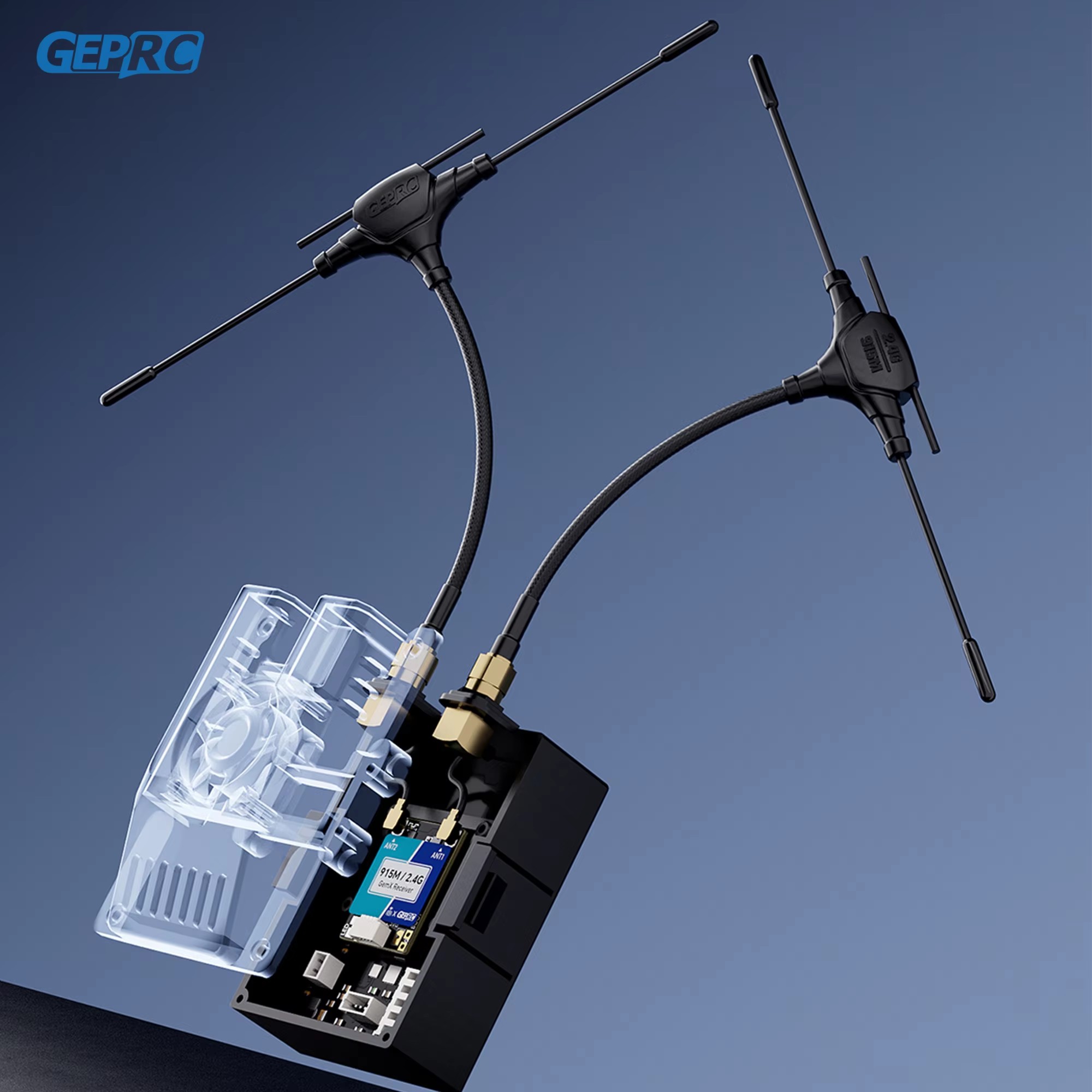 Drone Rc Parts - GEPRC ELRS 915 M/2.4G Gemini Xrossband