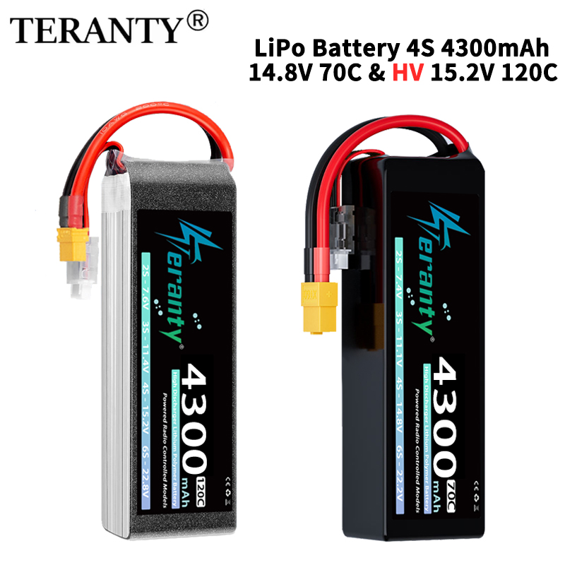 Drone Rc Truck - Batterie Lipo TERANTY 4S 4300mAh 14.8V