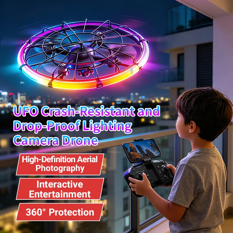 Drone Rc Helicopter With Camera - Drone RC JJRC H145 UFO avec