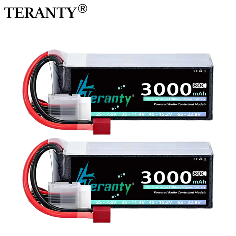 Drone Rc Truck - 2 batteries Lipo TERANTY 14,8V 15,2V