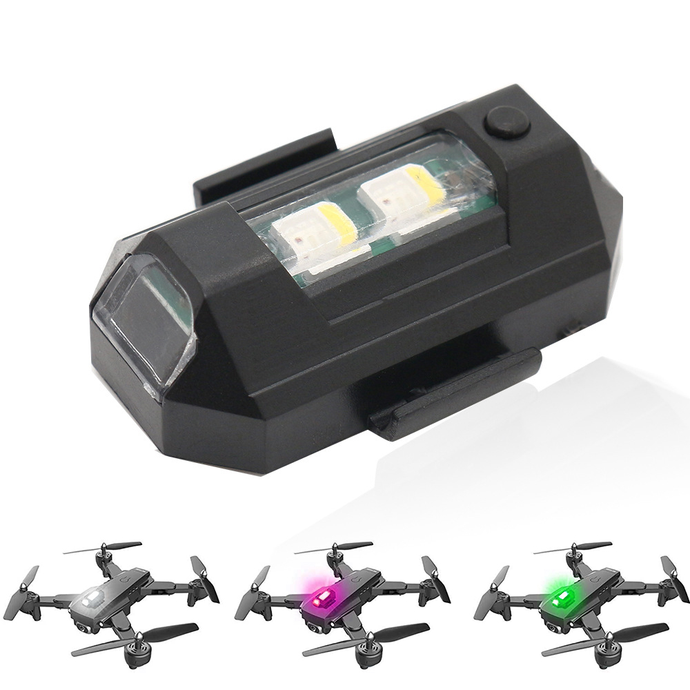 Drone Rc Signal - Feu d'avertissement LED RGB pour moto