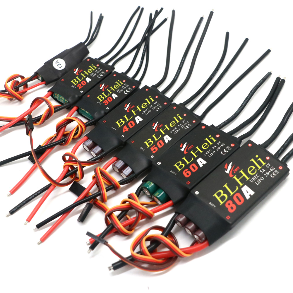 Plane Drone Rc - BLHeli sans brosse ESC 80A 12A