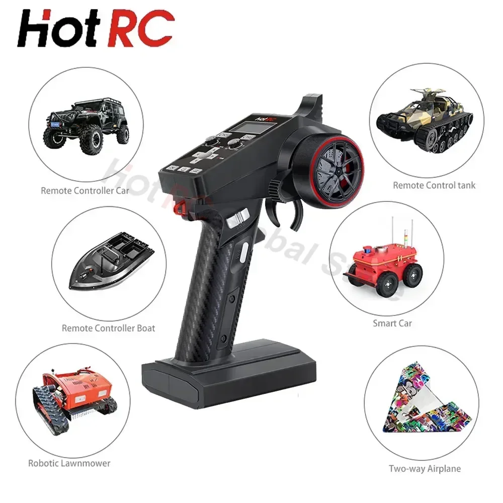 Émetteur radio HotRC CT-6A 2.4 - Drone And Car avis et prix
