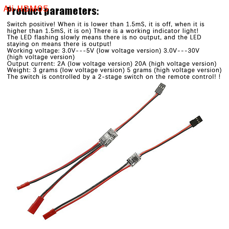 (HB05) 3-30V 2-30A Interrupteu - Drone Rc Signal avis et prix