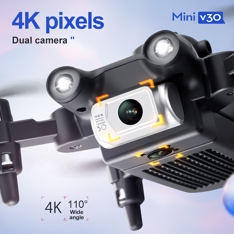 Mini Drone V30 WiFi FPV avec d - Drone Rc Helicopter With Camera avis et prix