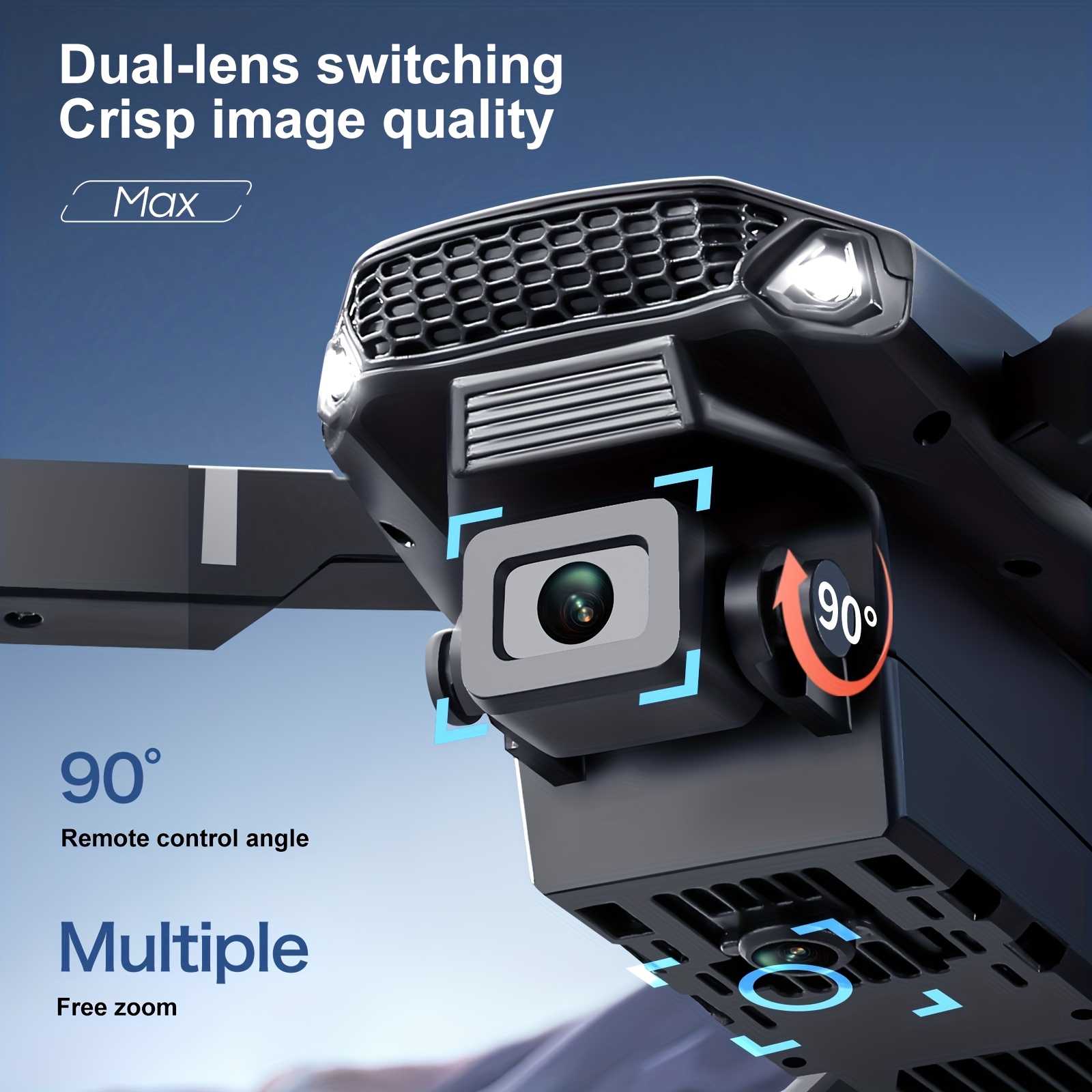 Drone pliable E88 PRO MAX amél - Drone Without Rc avis et prix