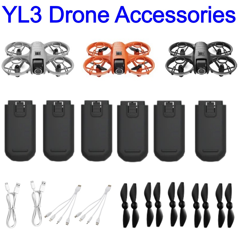 Accessoires pour Drone YL3, ba - Drone Rc Yl3 avis et prix