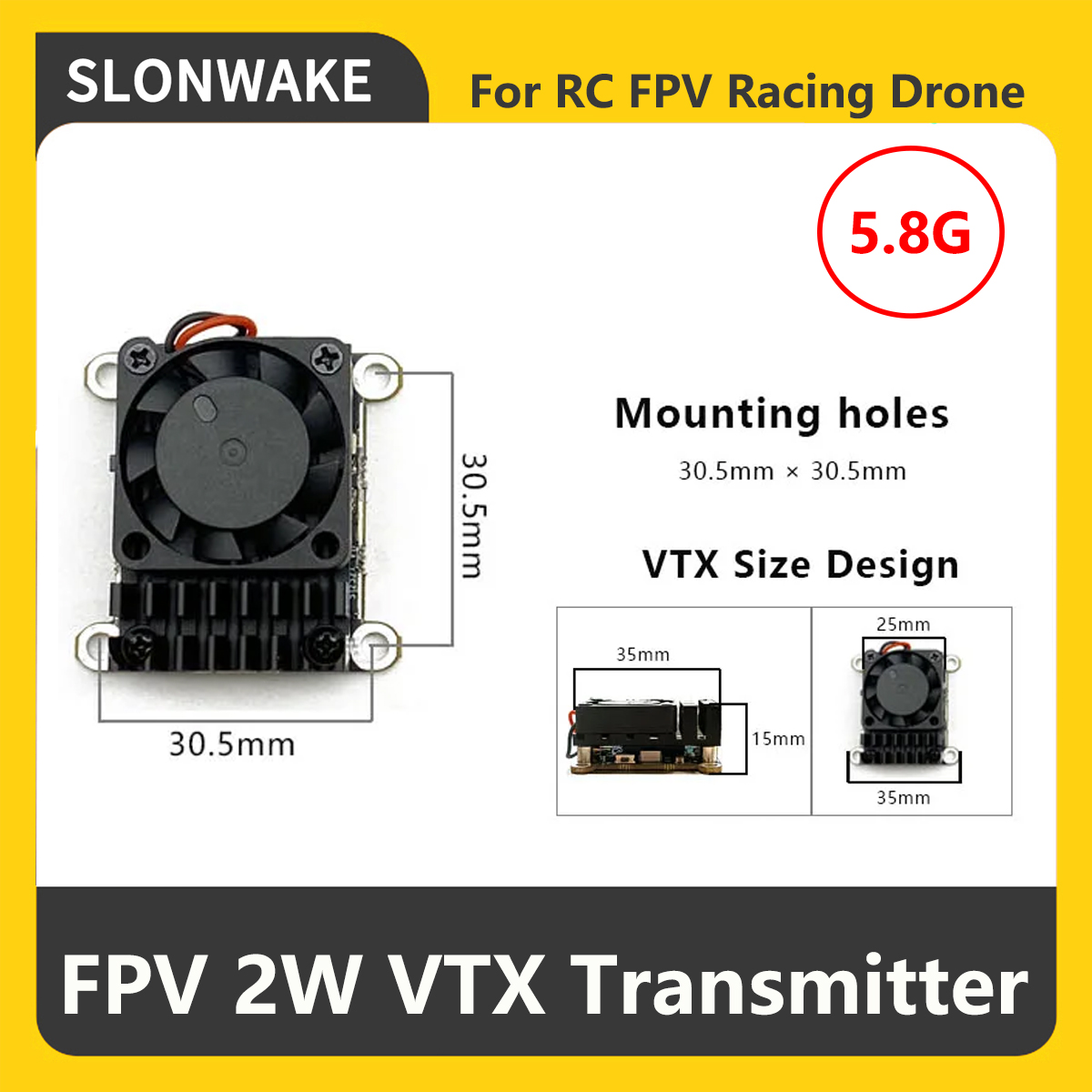 Transmetteur FPV VTX SLONWAKE  - Drone Rc Accessories avis et prix