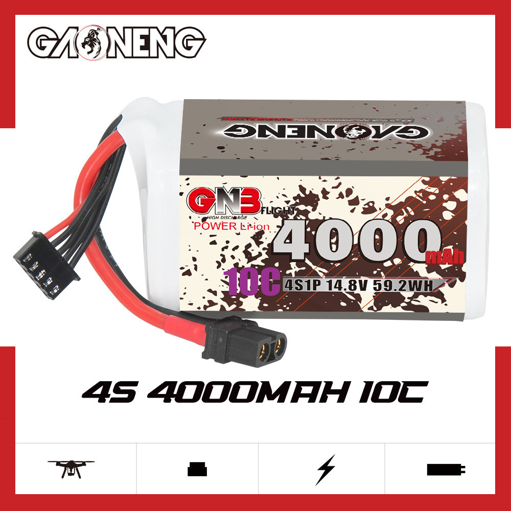 GNB-Batterie 4000mAh 4S 14.8V  - Drone Rc Link avis et prix