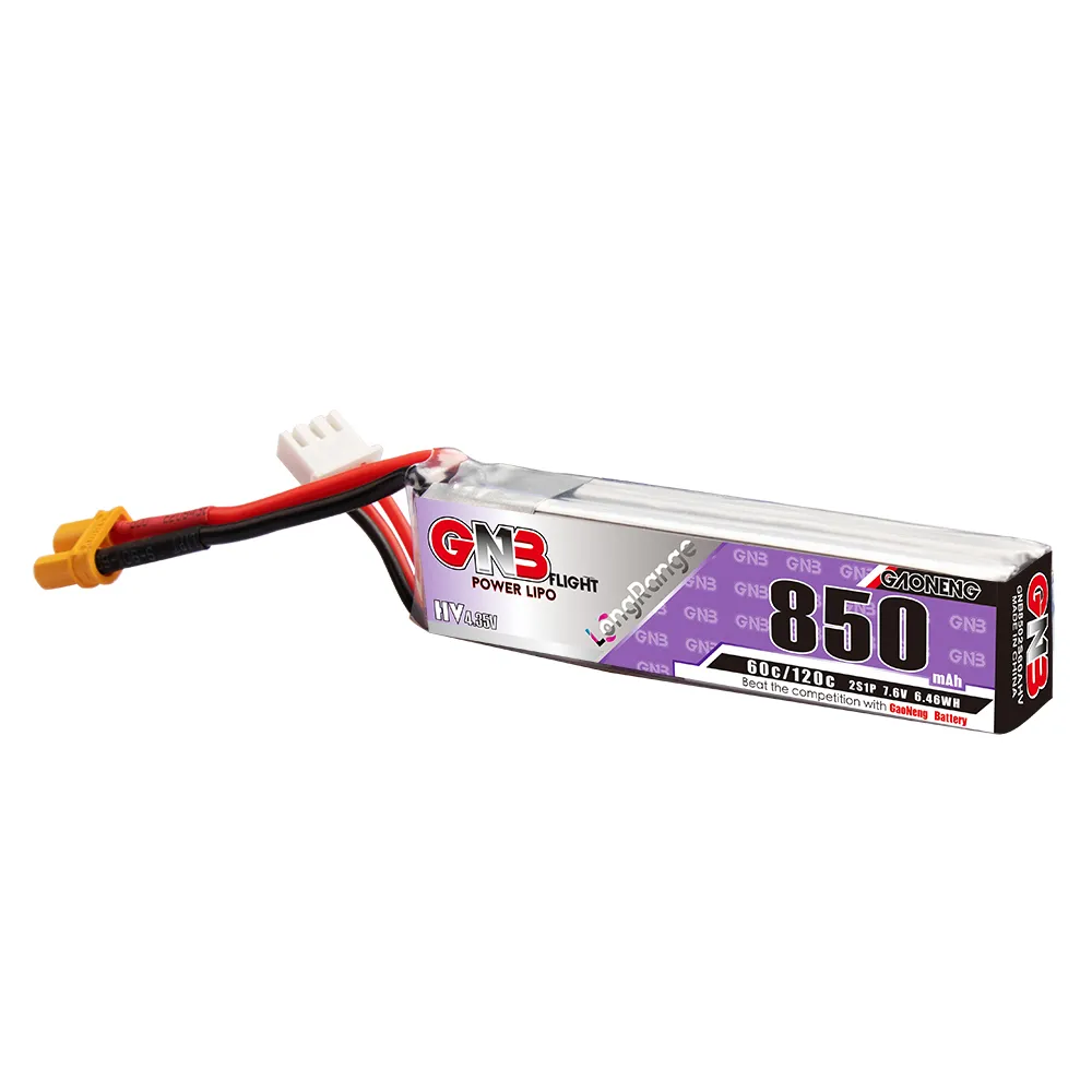 GAONENG GNB LiPo batterie 850m - Drone Rc Link avis et prix