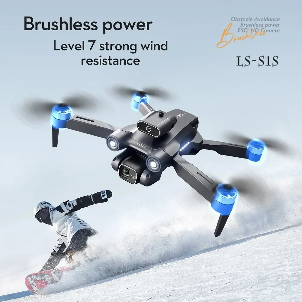 Drone S1S sans balais, caméra  - Drone Rc S1S avis et prix