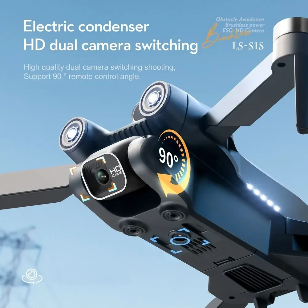 Drone S1S sans balais, caméra  - Drone Rc S1S avis et prix