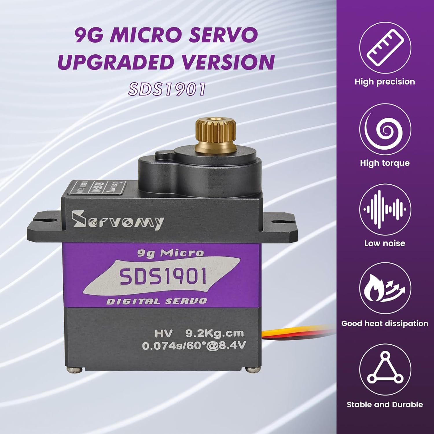 SERVOMY-SDS1901 numérique 9G M - Drone And Car avis et prix