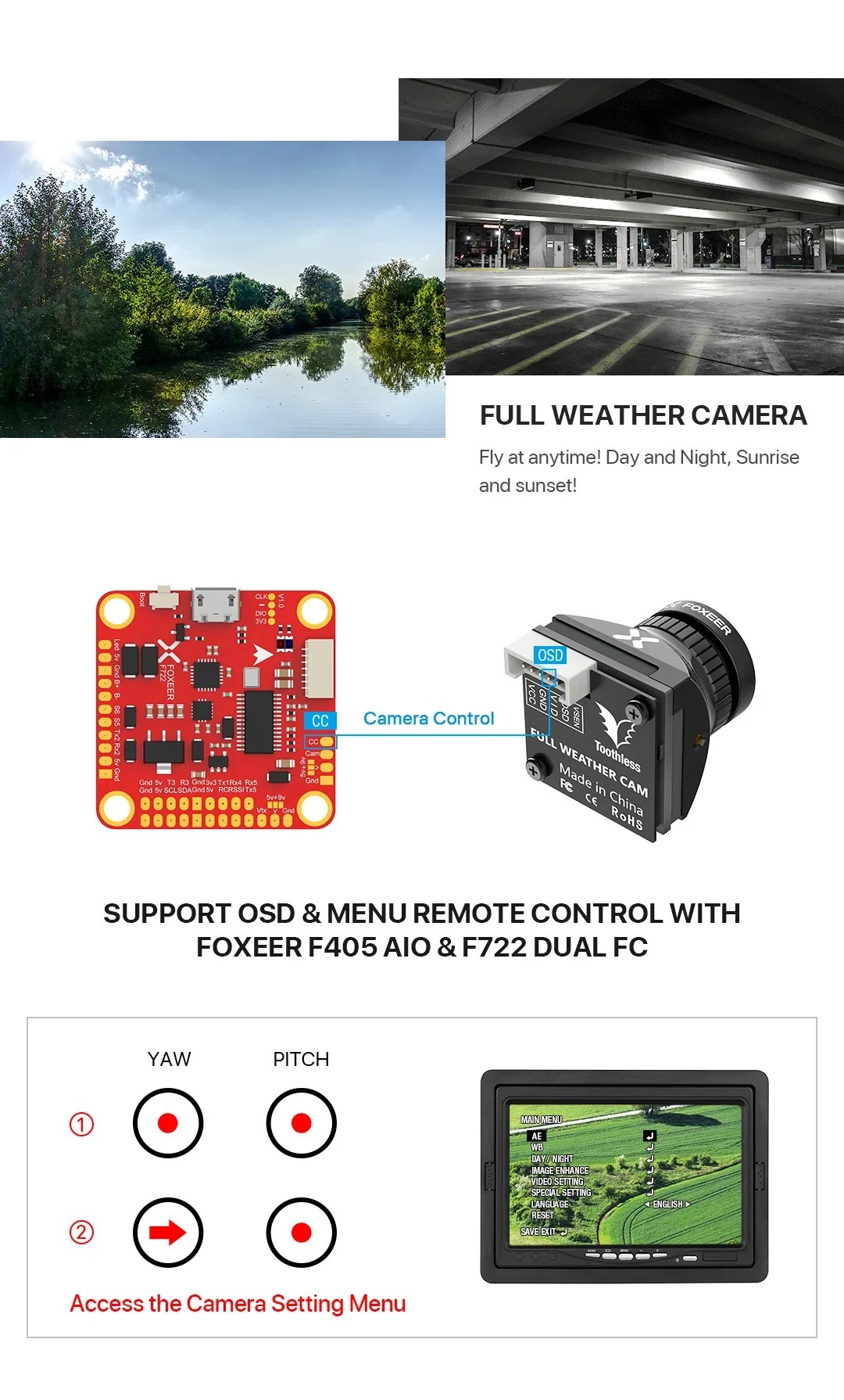Caméra FPV StarLight FOXEER Mi - Drone Rc Signal avis et prix