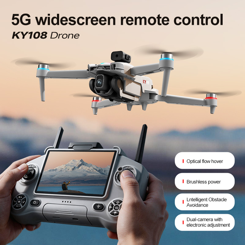 Nouveau drone KY108 2026 avec  - Drone Rc Signal avis et prix